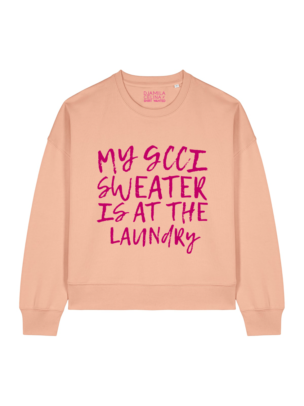 BOXY SWEATER MY GCCI PINK