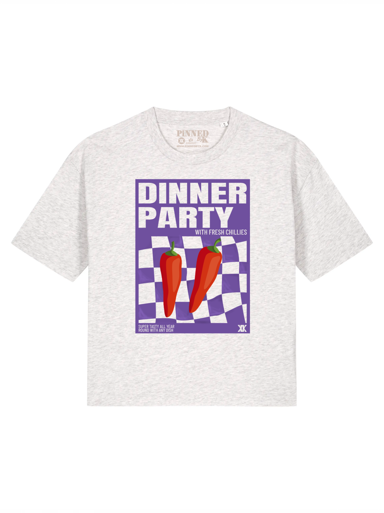 Boxy T-shirt Dinner Party Chillies