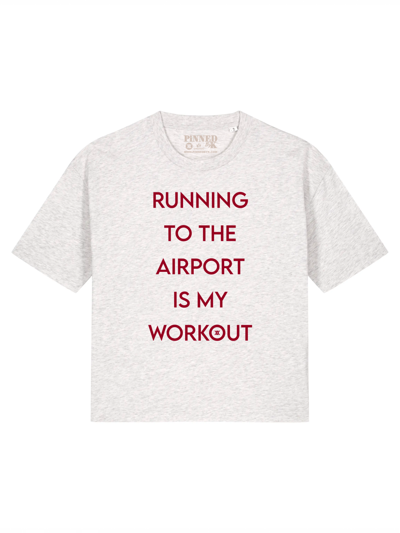 Boxy T-shirt Running To The Airport Bordeaux