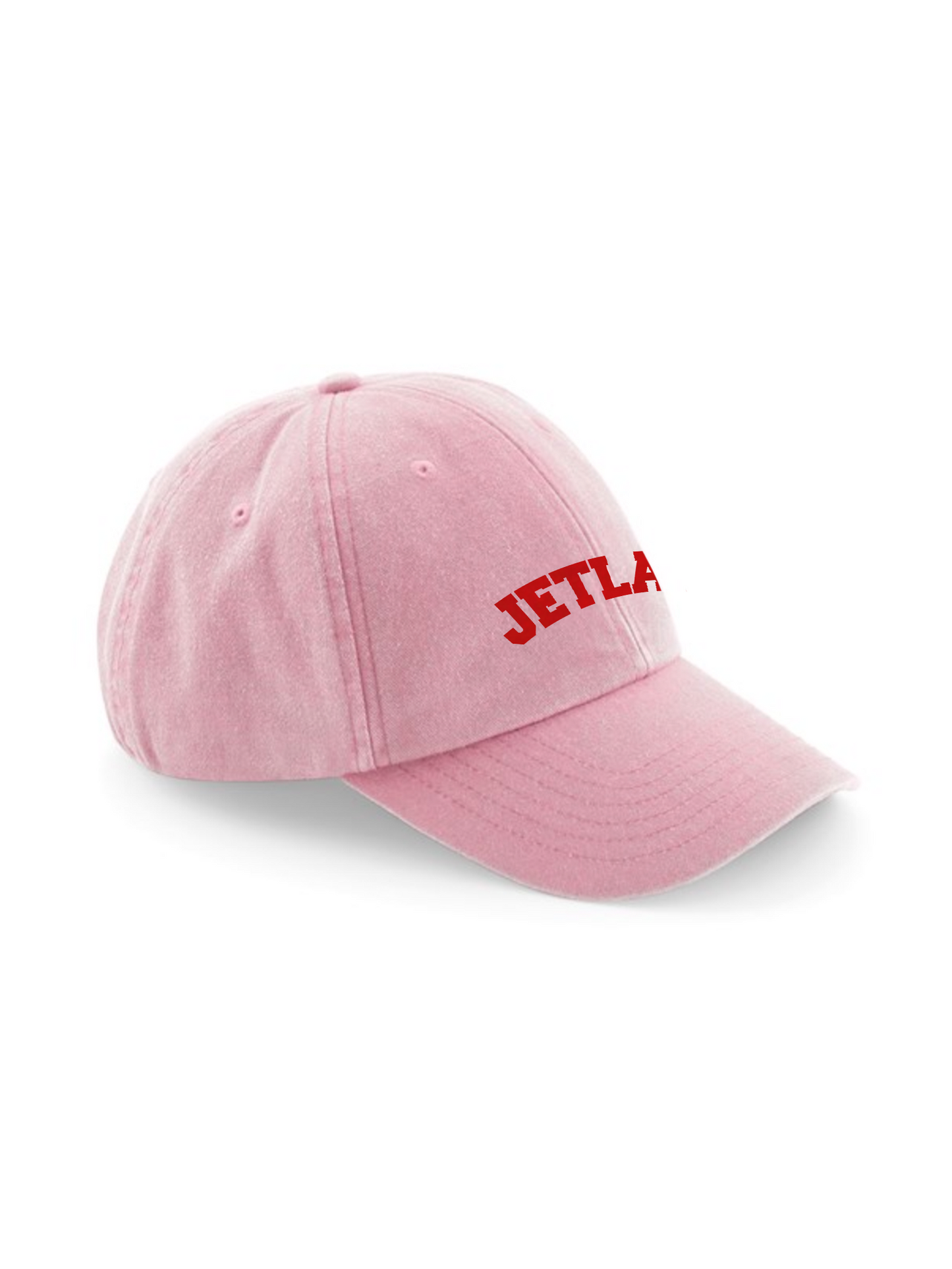 CAP WASHED JETLEG RED VELVET