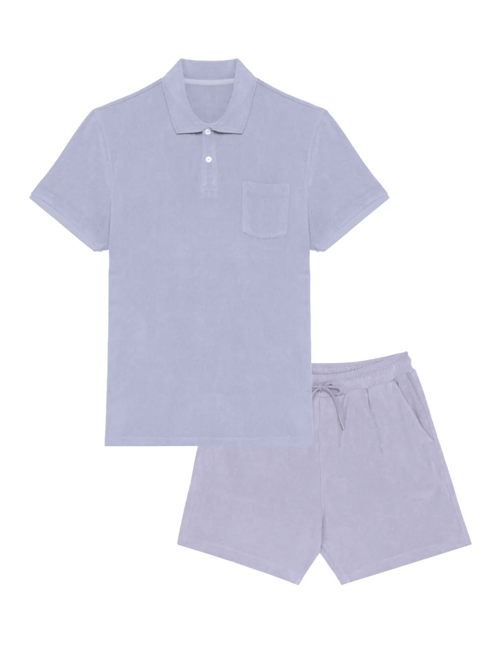 Men Set Badstof Basic – Lilac