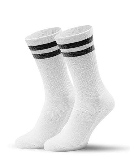 SPORT SOCKS STRIPED BLACK
