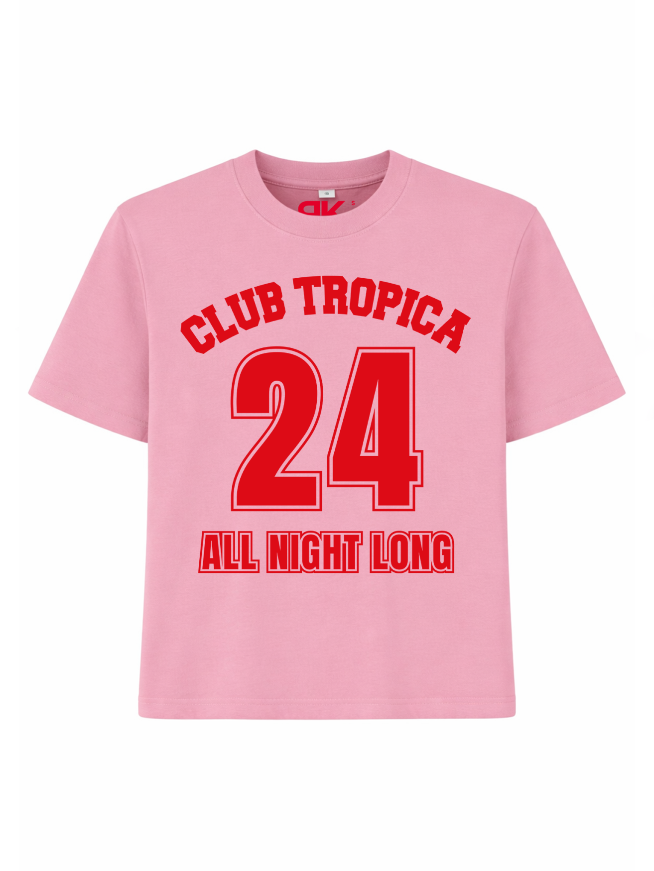 T-shirt Club Tropica Red