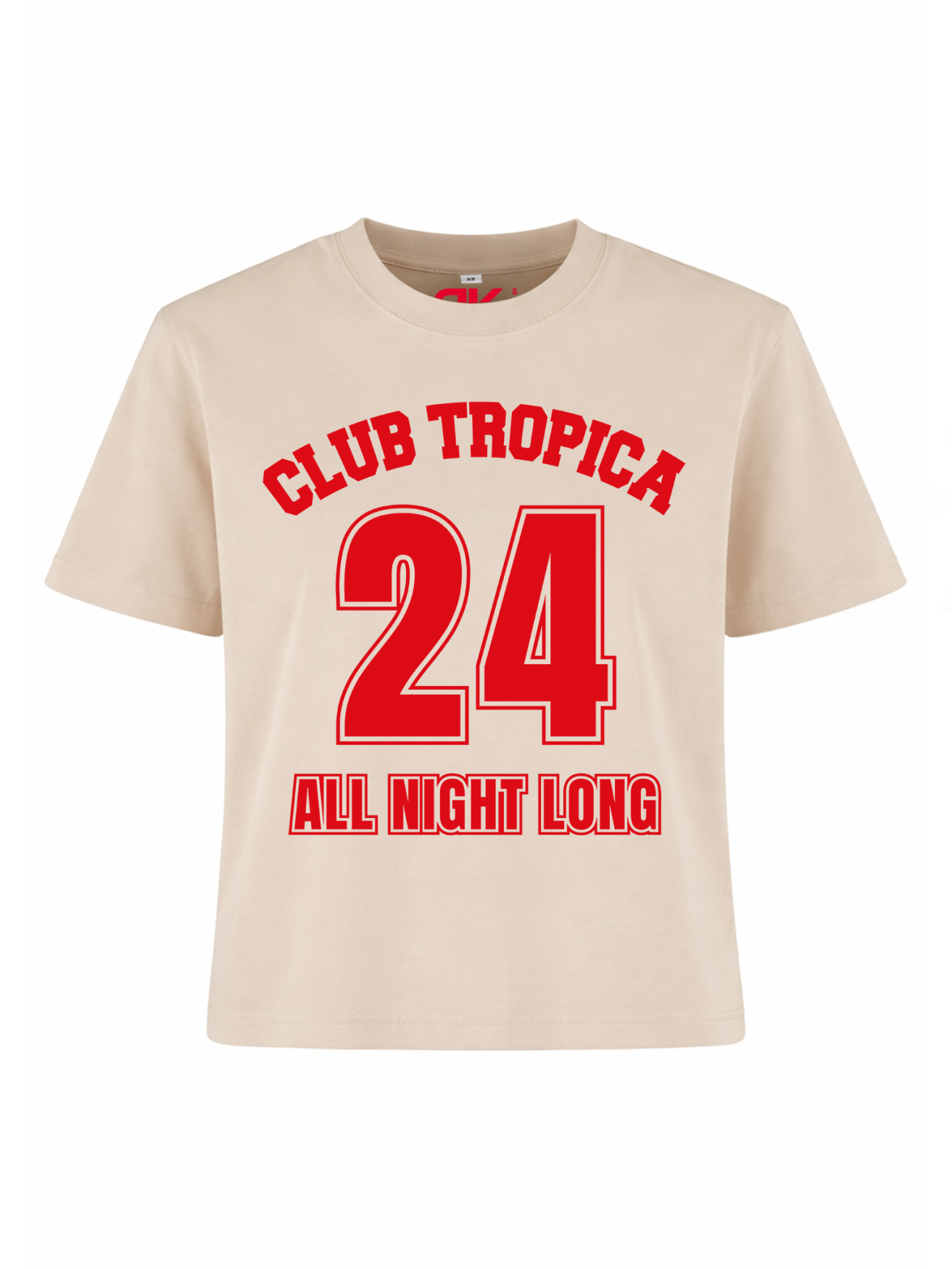T-shirt Club Tropica Red
