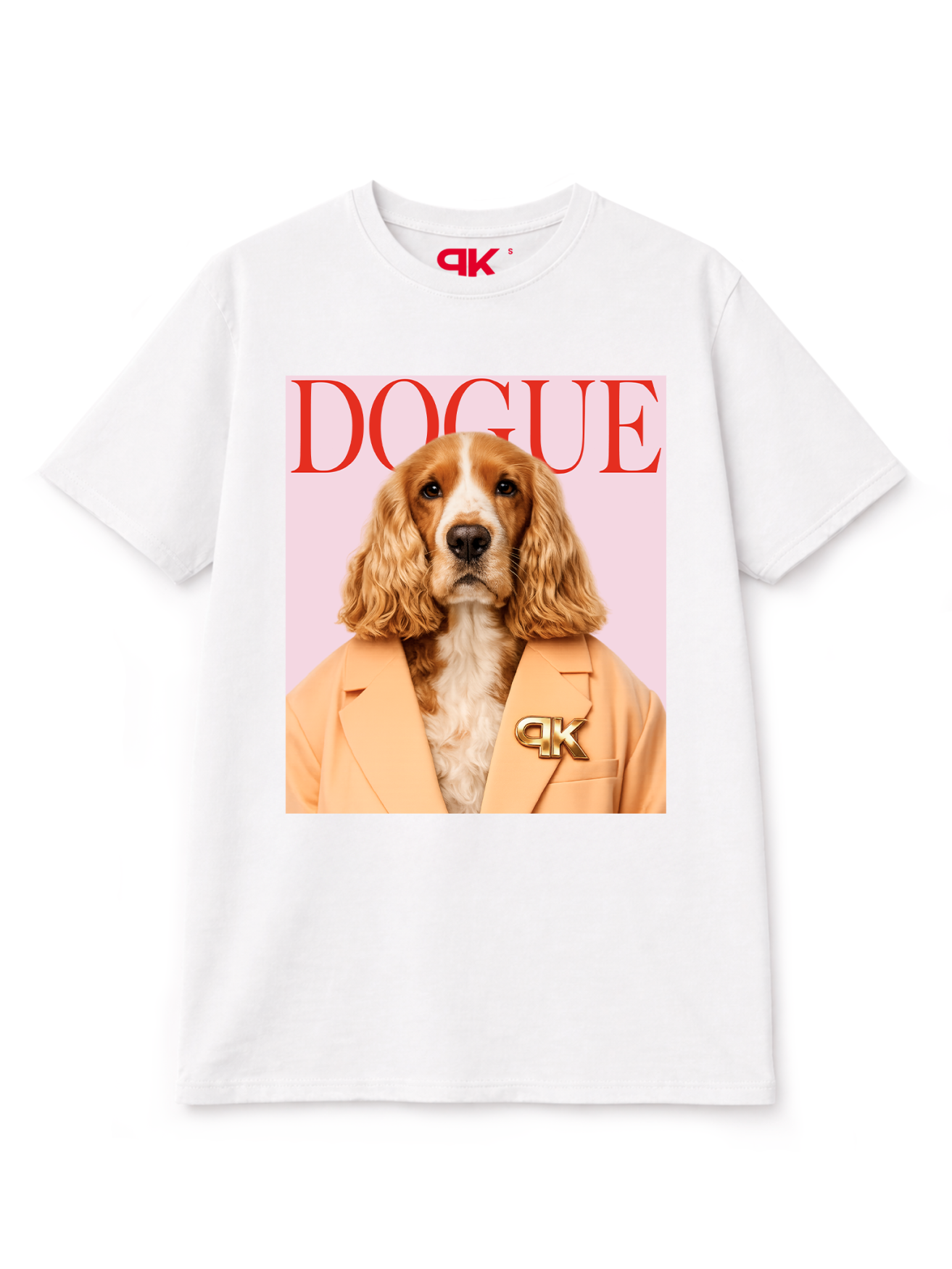 T-shirt Dogue White