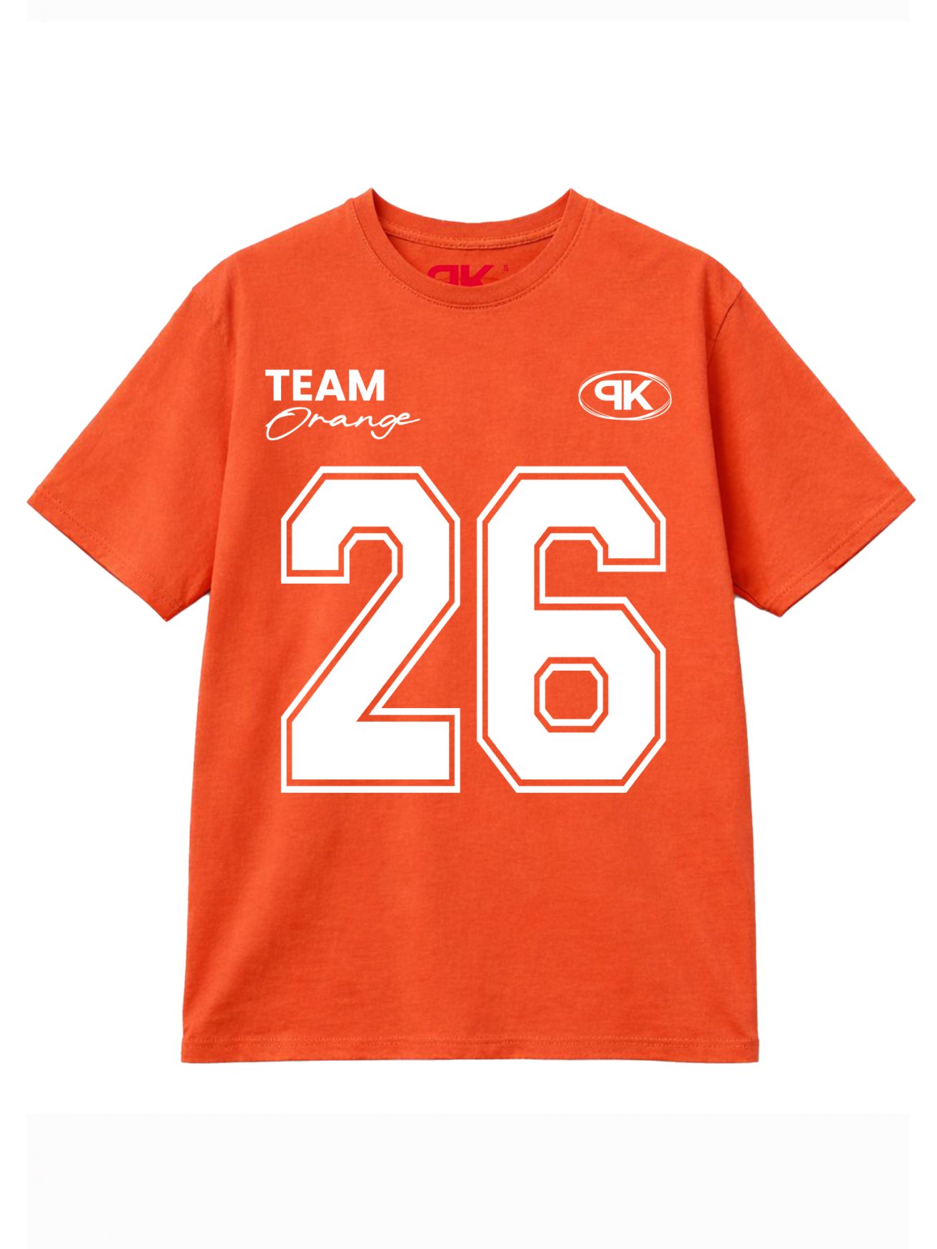 T-shirt Team Orange 26