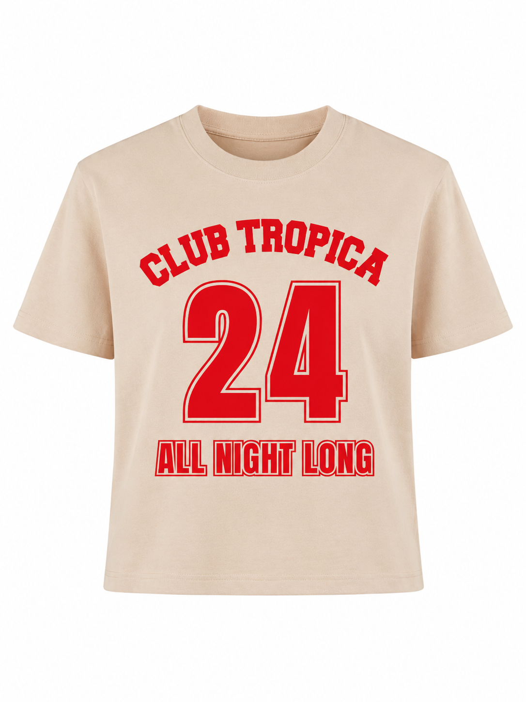 T-shirt Club Tropica Red