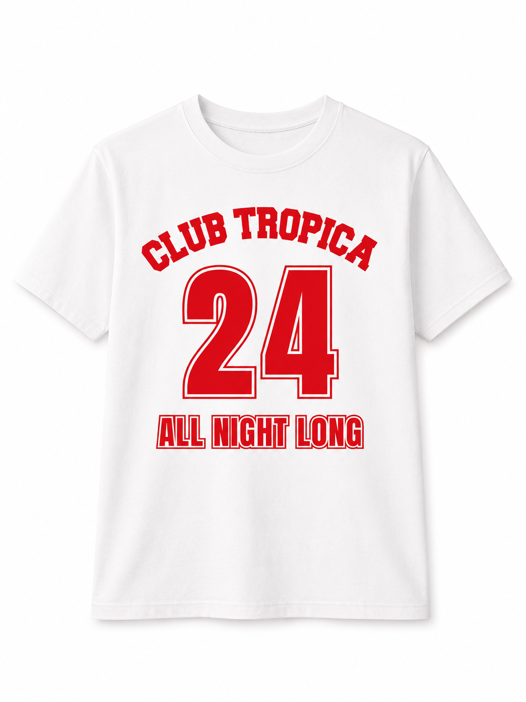 T-shirt Club Tropica Red