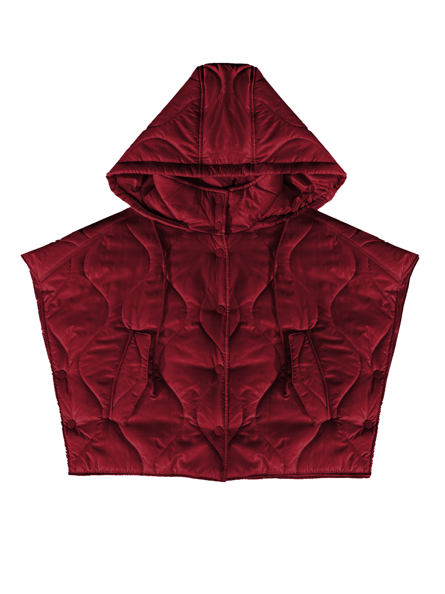 Djamila Celina bodywarmer Bordeaux