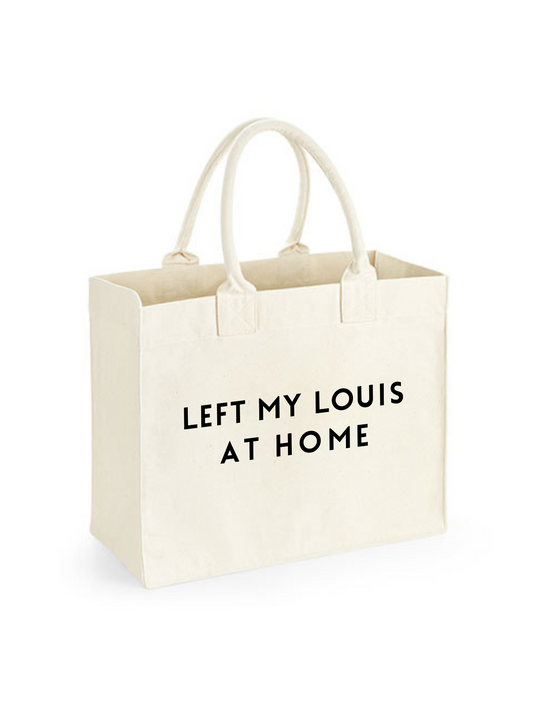 CANVAS BAG LOUIS BLACK
