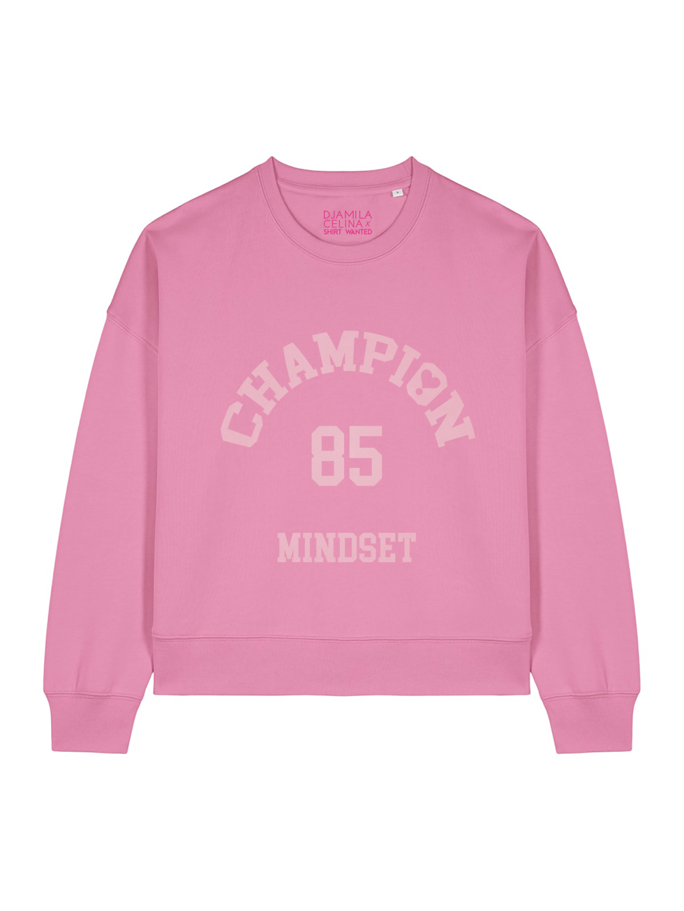 BOXY SWEATER CHAMPION 85 LIGHT PINK VELVET