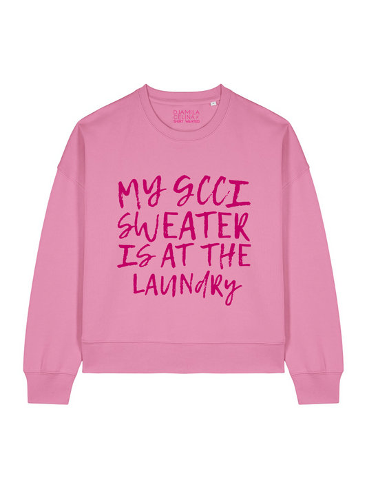 BOXY SWEATER MY GCCI PINK