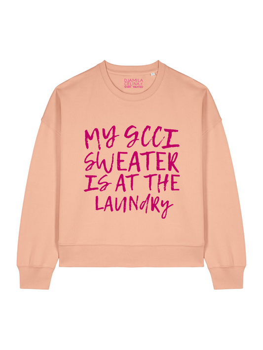 BOXY SWEATER MY GCCI PINK