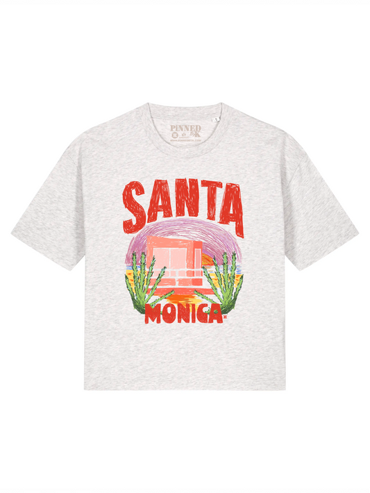 Boxy T-shirt Santa Monica