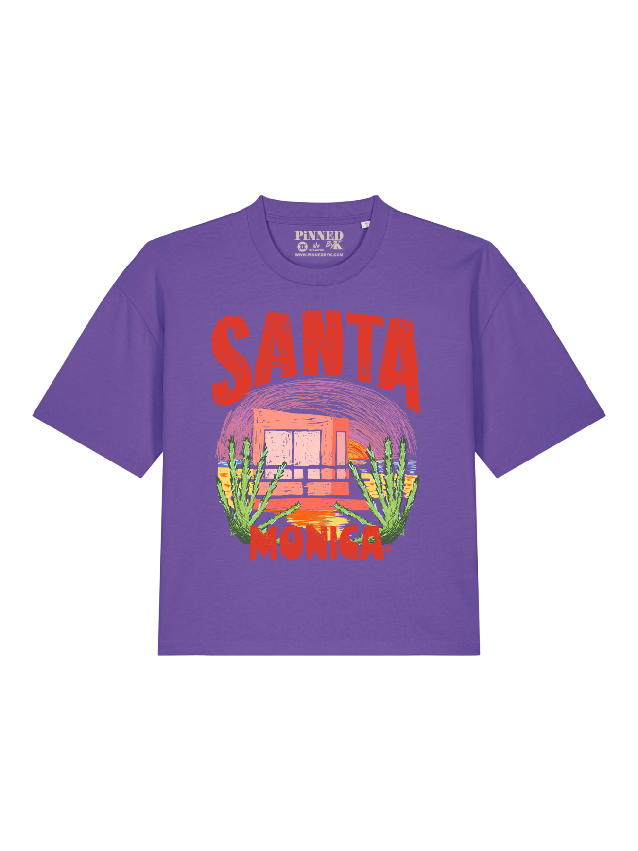 Boxy T-shirt Santa Monica