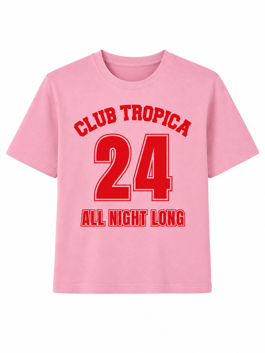 T-shirt Club Tropica Red