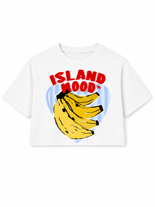 Cropped T-shirt Island Mood