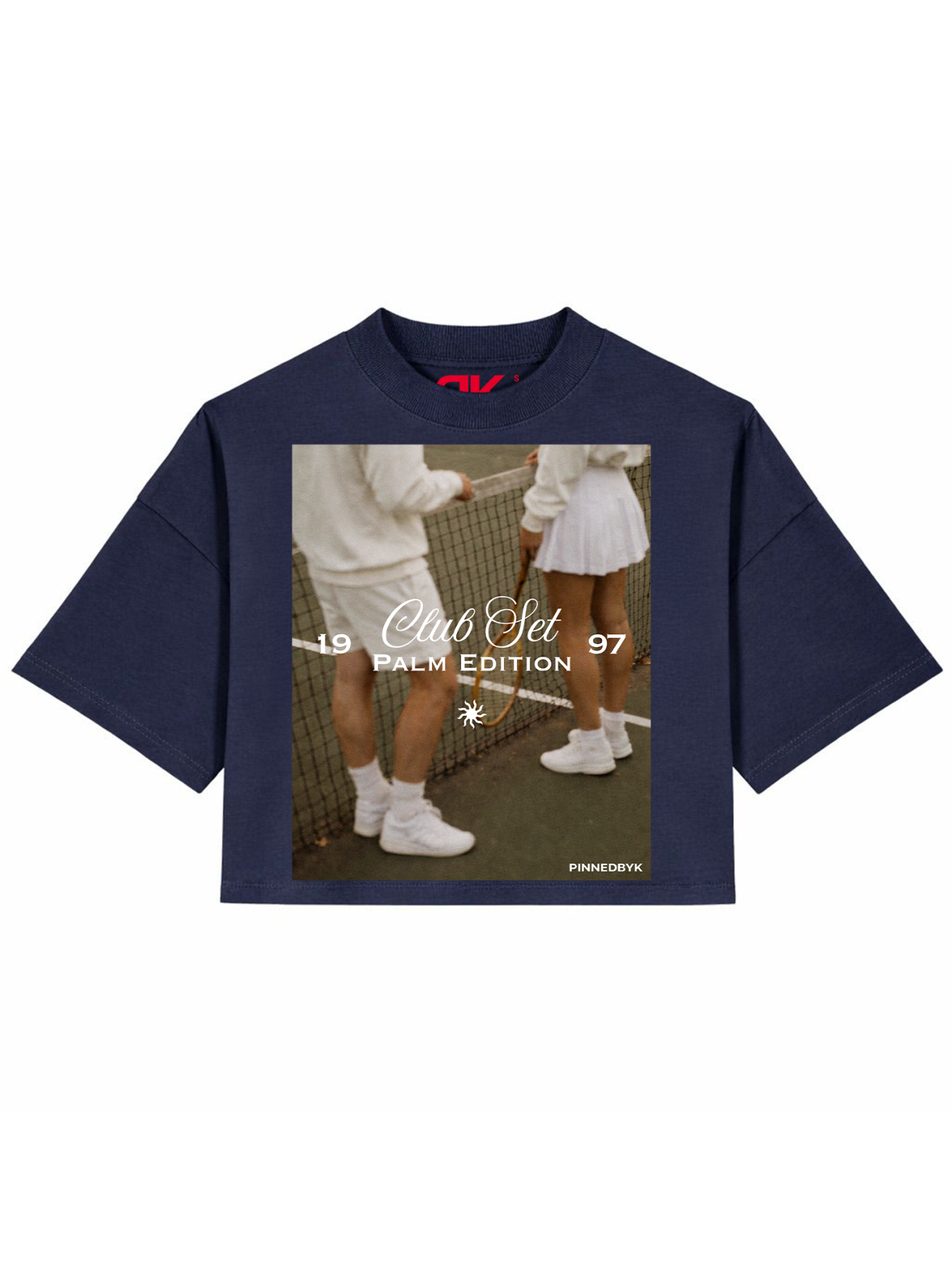Cropped T-shirt Club Set