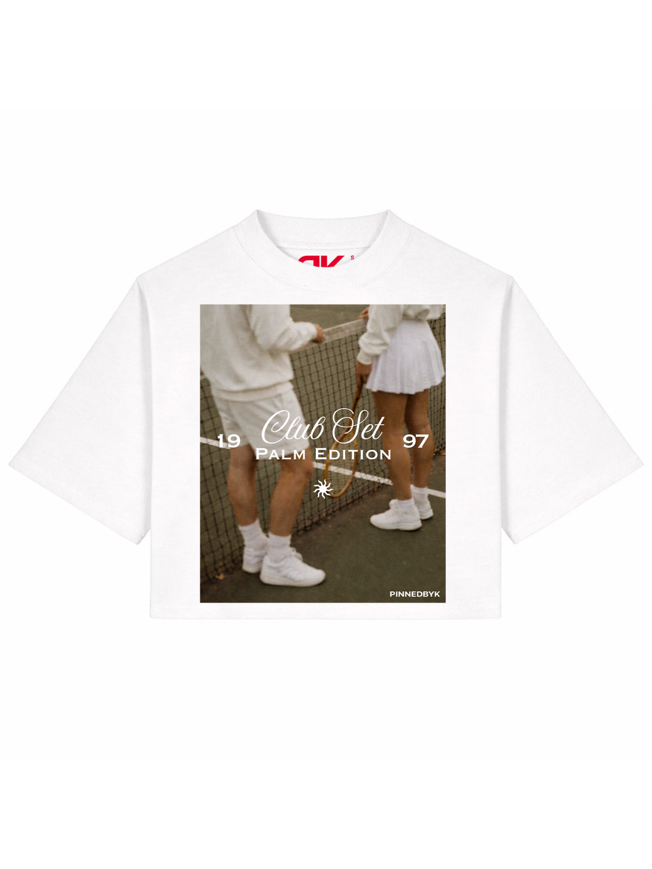 Cropped T-shirt Club Set