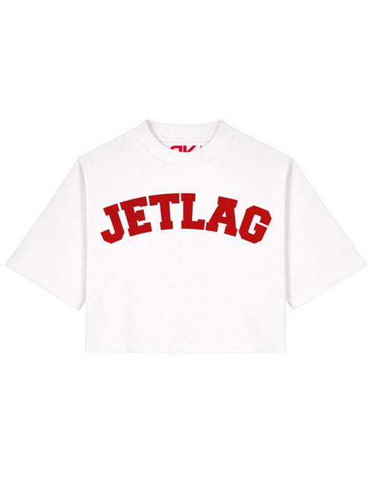 Cropped T-shirt Jetlag Red Velvet