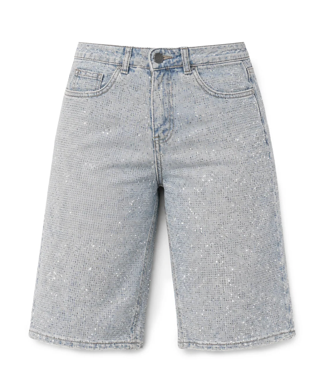 DENIM JORT GLITTER