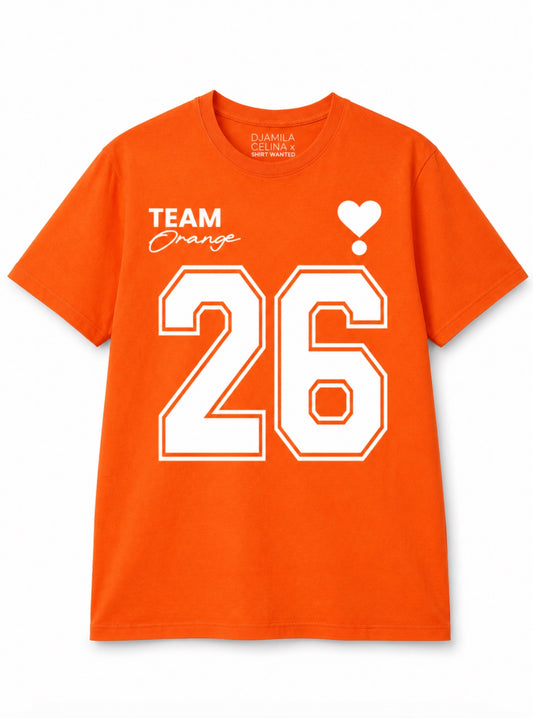 T-SHIRT WK ORANGE DJAMILA CELINA