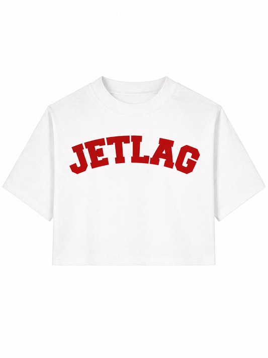 Cropped T-shirt Jetlag Red Velvet