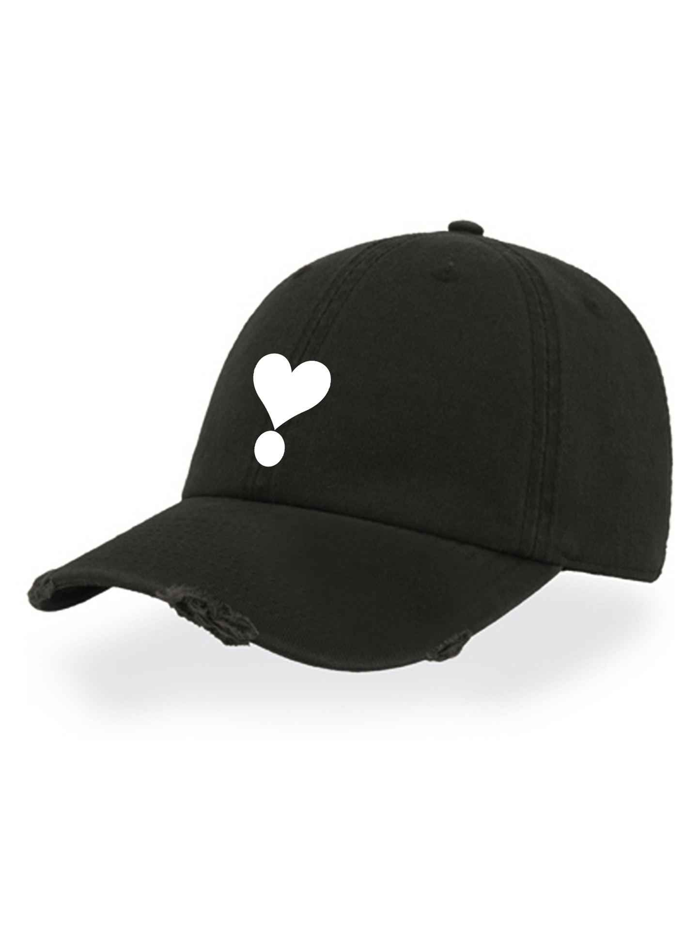 CAP DJAMILA CELINA BLACK – WHITE HEART