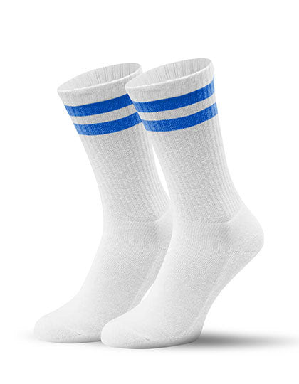 SPORT SOCKS STRIPED BLUE
