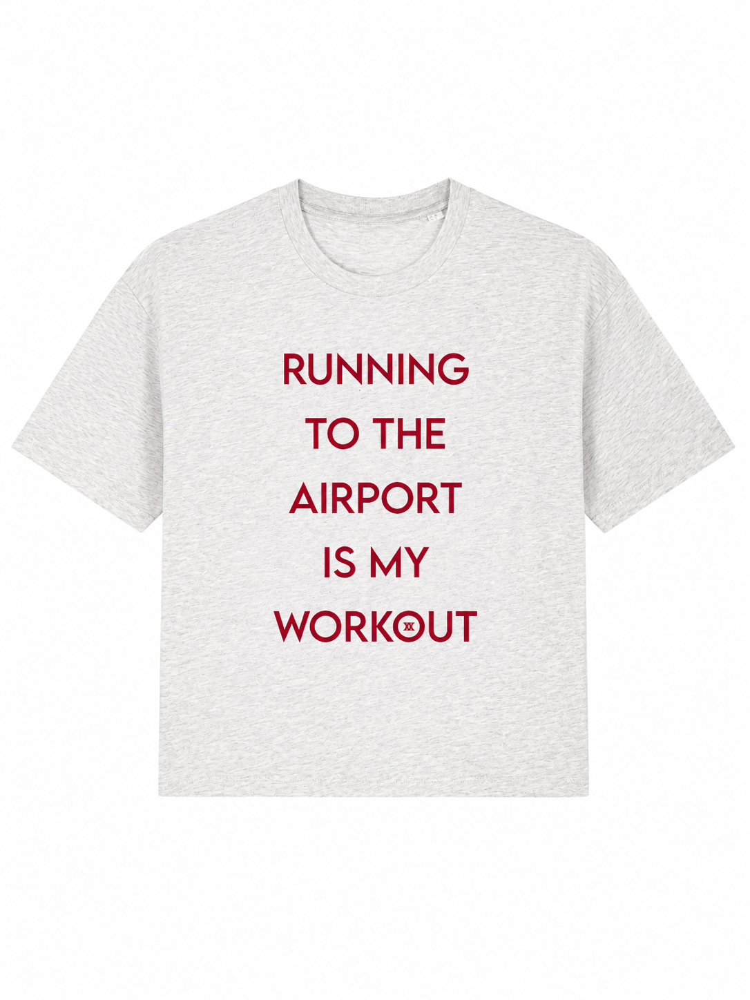 BOXY T-SHIRT RUNNING TO THE AIRPORT BORDEAUX