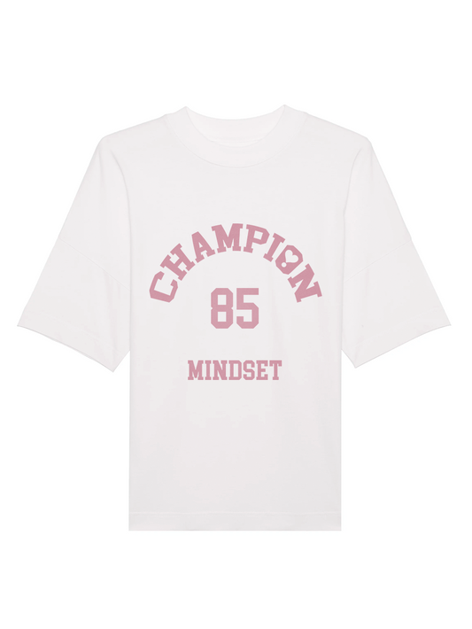 T-SHIRT CREWNECK CHAMPION 85 LIGHT PINK VELVET