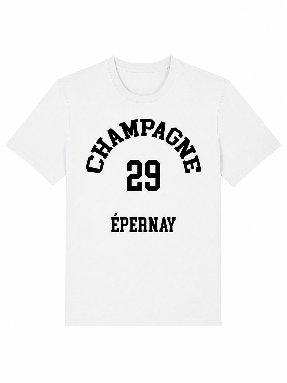 T-shirt Champagne Epernay Black