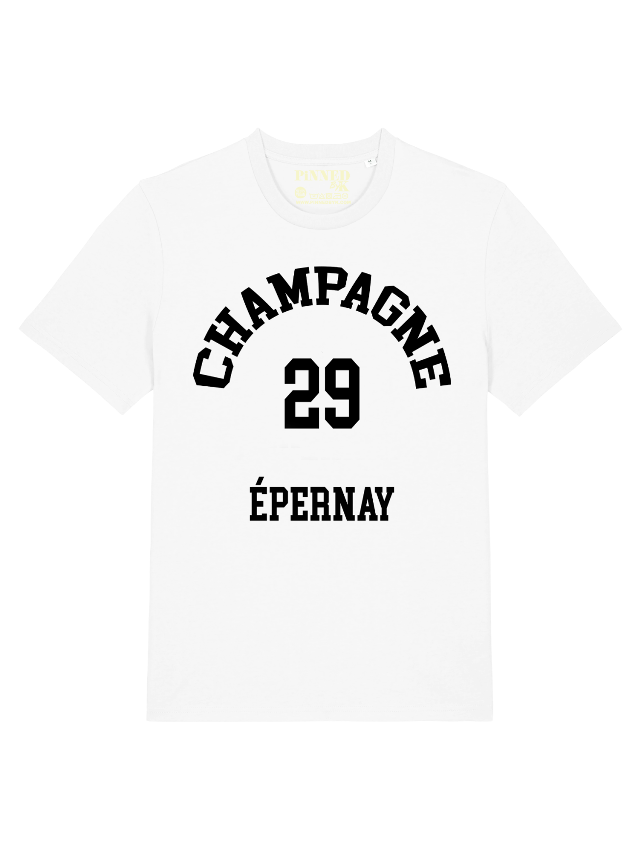 T-shirt Champagne Epernay Black