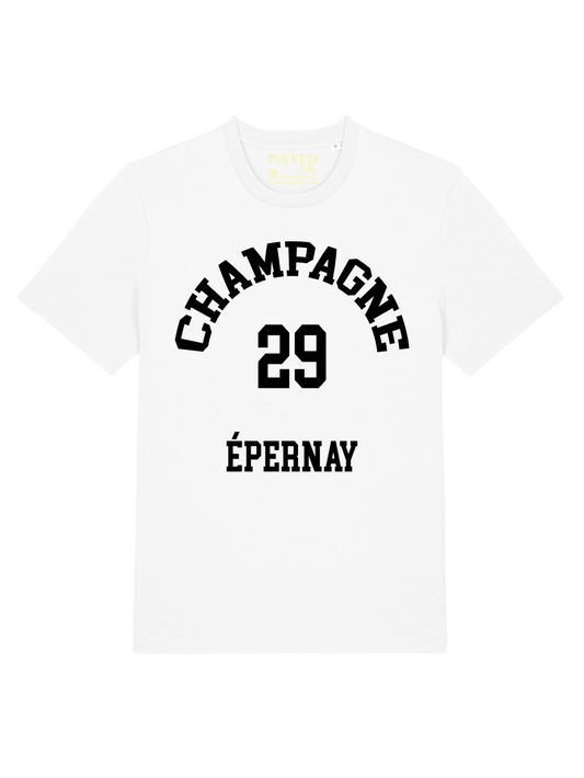 T-shirt Champagne Epernay Black