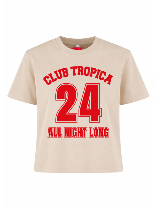 T-shirt Club Tropica Red