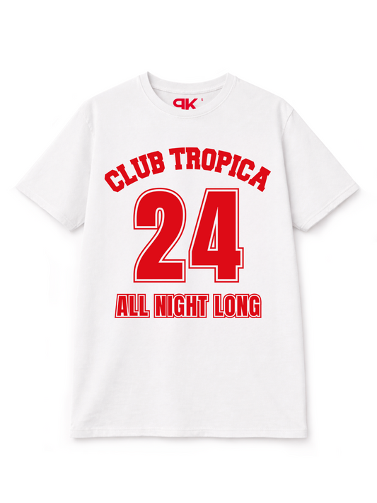 T-shirt Club Tropica Red