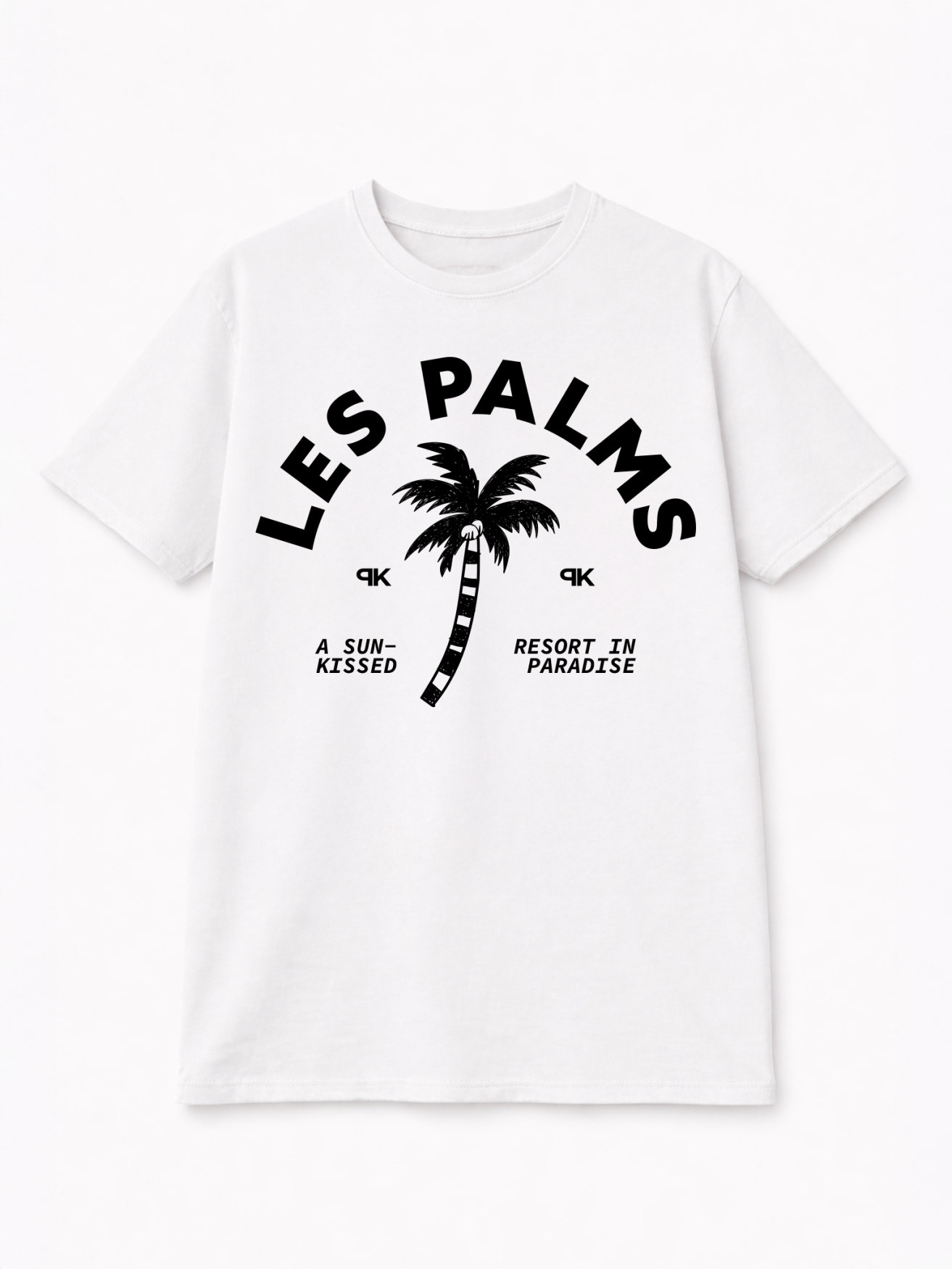 T-shirt Les Palms Black