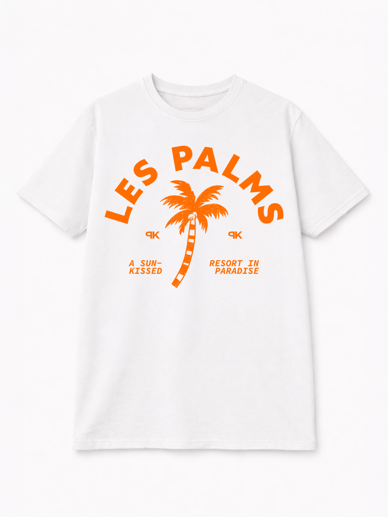 T-shirt Les Palms Orange