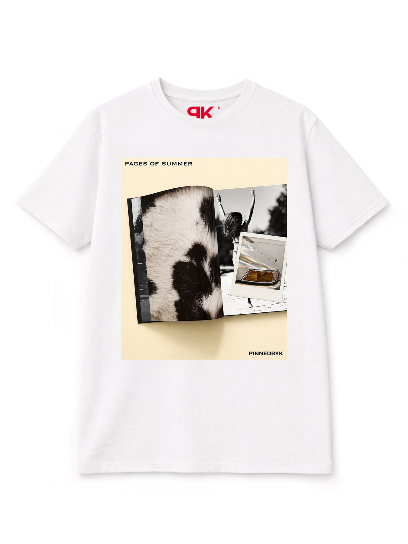 T-shirt Pages Of Summer