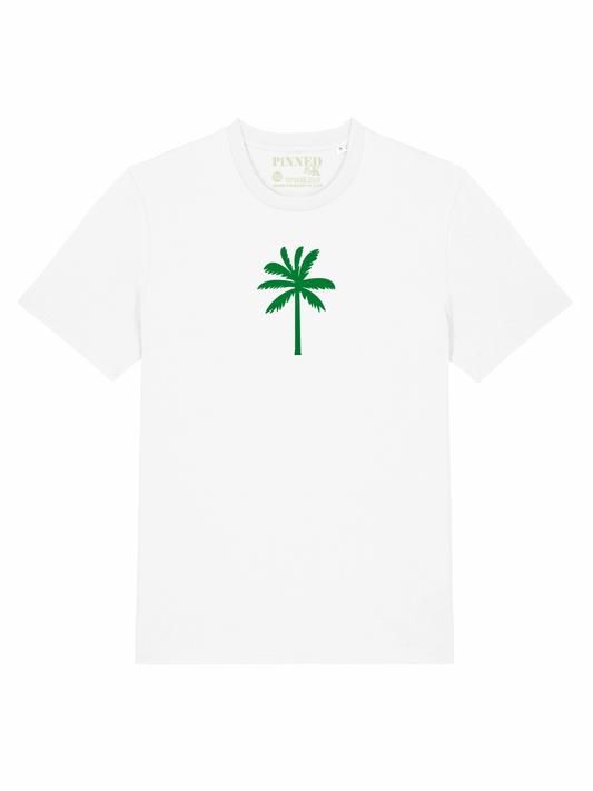 T-shirt Palmtree Green Velvet