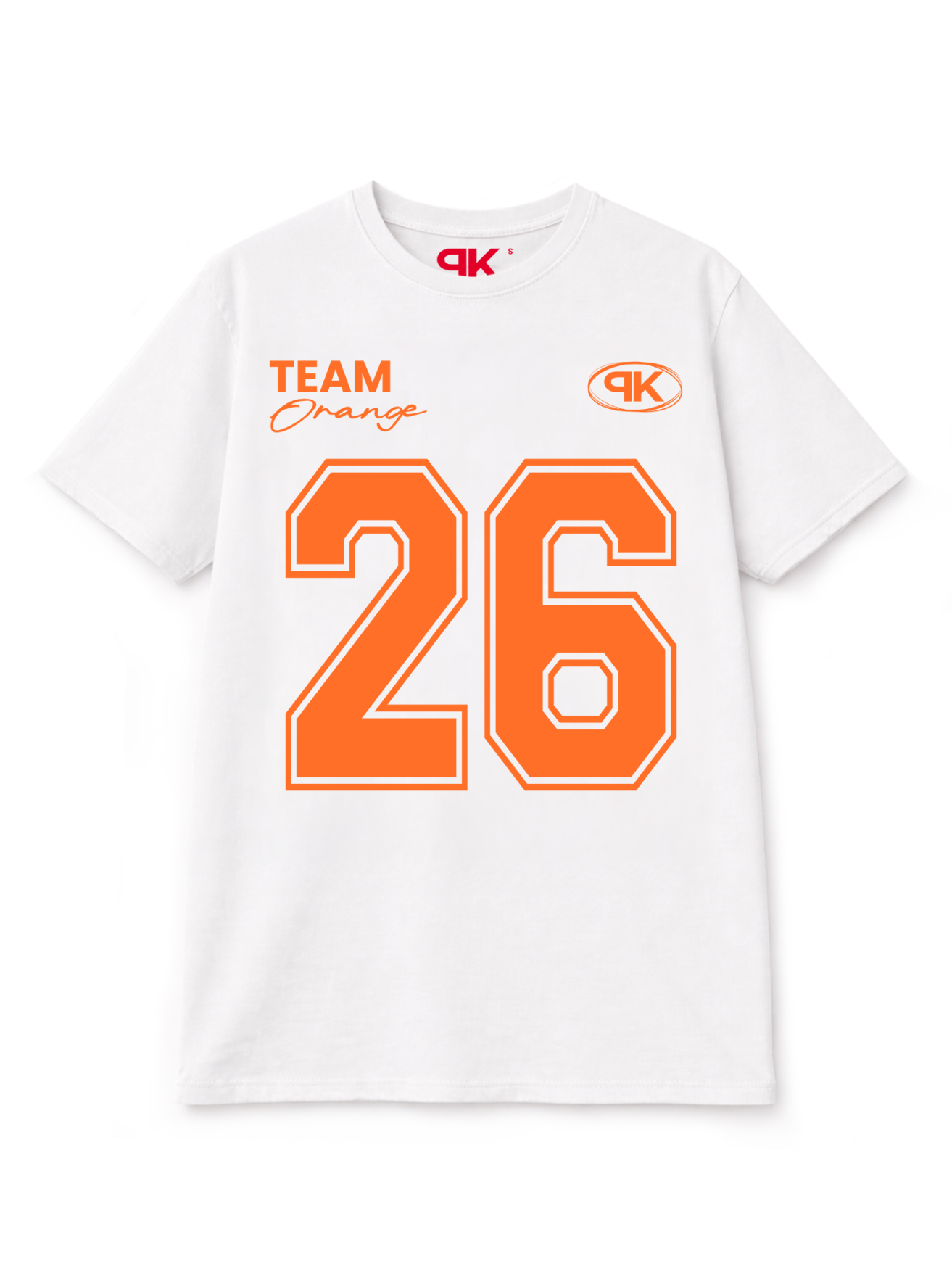 T-shirt Team Orange 26