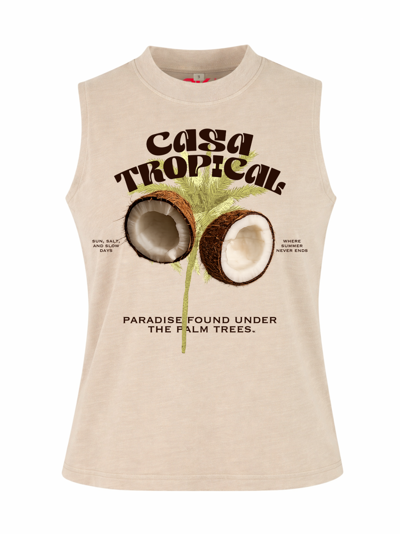 Tanktop Washed Casa Tropical