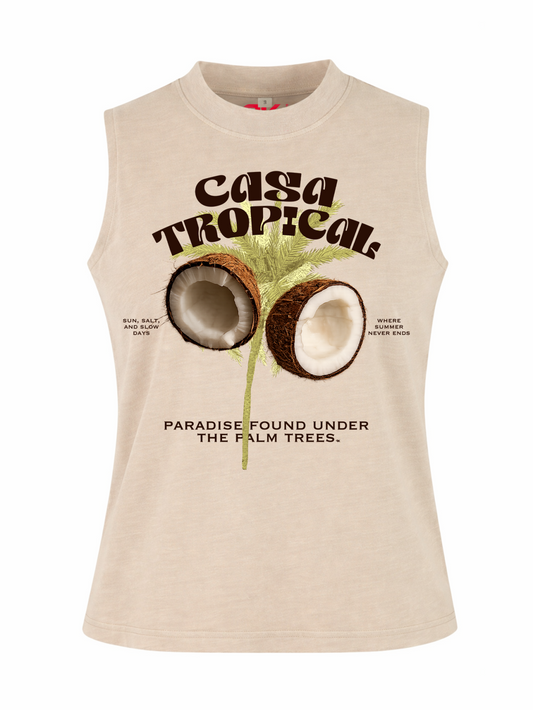 Tanktop Washed Casa Tropical