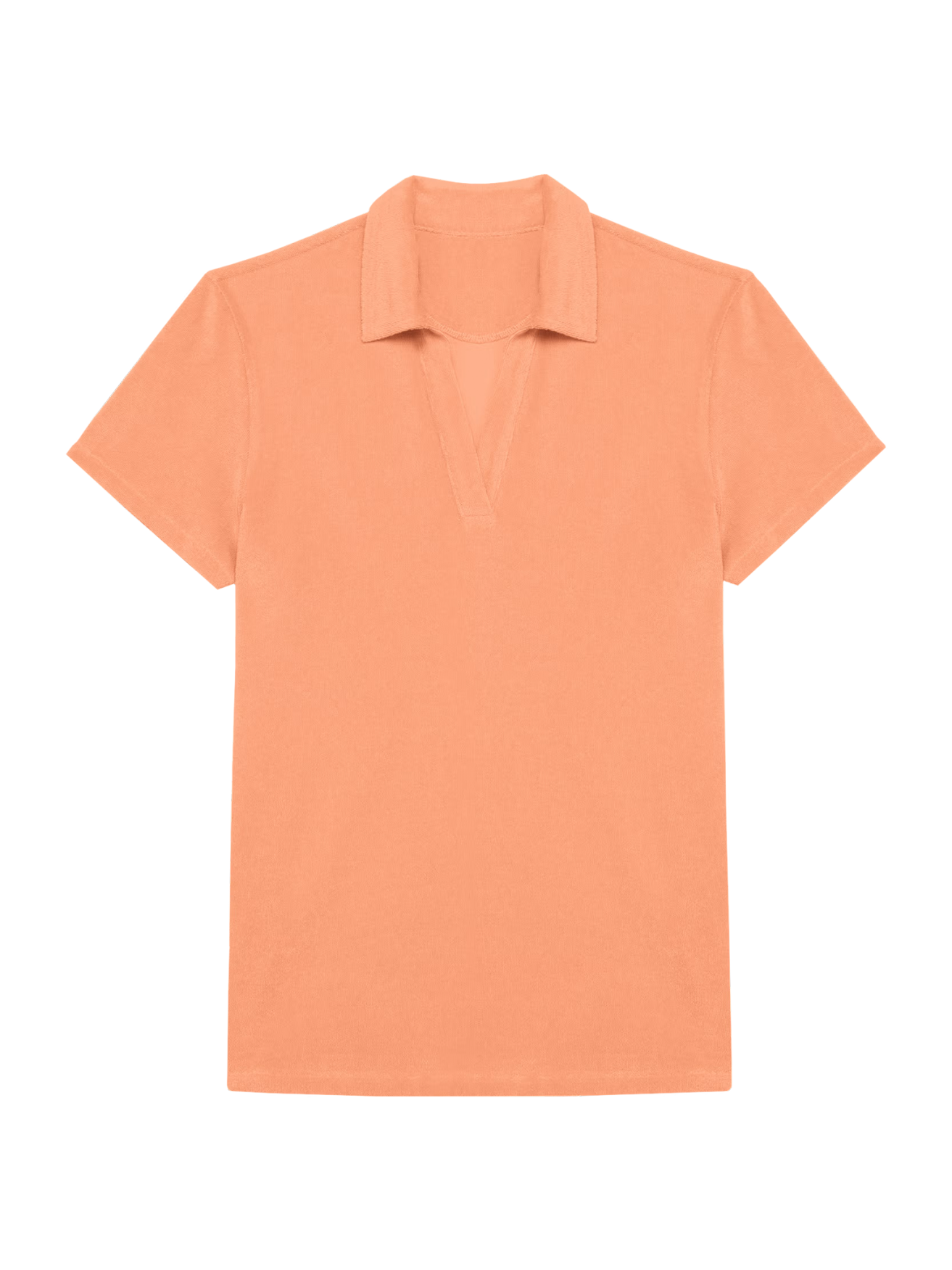 Badstof Shirt Basic - Orange | NOTE- Levertijd 5-6 werkdagen