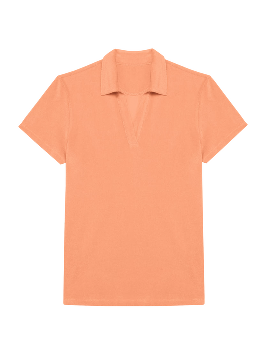 Badstof Shirt Basic - Orange | NOTE- Levertijd 5-6 werkdagen