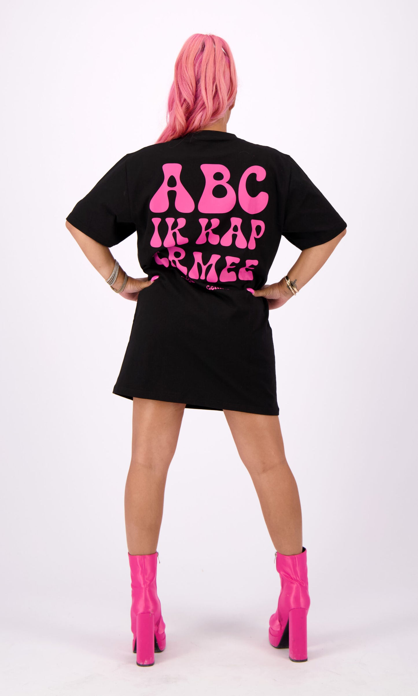 ABC IK KAP ERMEE PINK – BLACK