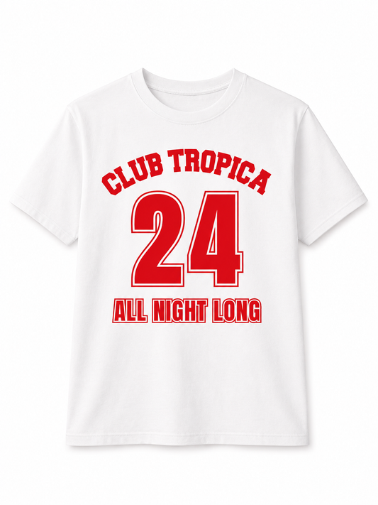 T-shirt Club Tropica Red